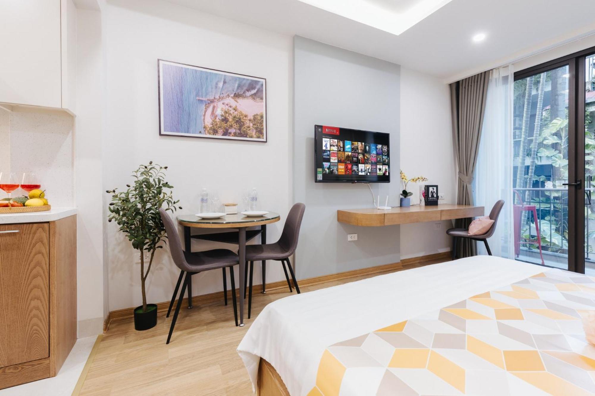 Margaery Boutique Apartment & Skyon9 Rooftop Bar 하노이 외부 사진